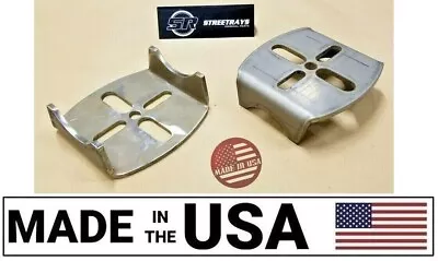 [SR] Rear 3.5  Axle Lower Air Bag Mounting Brackets Air Ride Suspension Weld-on • $35.61