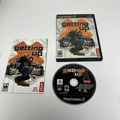 Marc Ecko's Getting Up: Contents Under Pressure PS2 (Sony PlayStation 2) CIB • $36