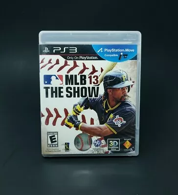 MLB 13: The Show (Sony PlayStation 3) PS3 Complete CIB  • $10.99