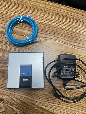 Cisco/Linksys SPA2102 VoIP Phone Adapter Router 2FXS (Unlocked) • $15
