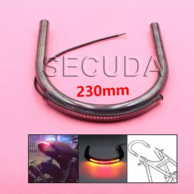 230mm Motorcycle Rear Seat Loop Frame Hoop Tracker End Flat Cafe Racer • $33.72