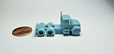 N Scale Semi No.3 V4 Truck Day Tractor 1:160 Model Railroad Unpainted  • $6.65