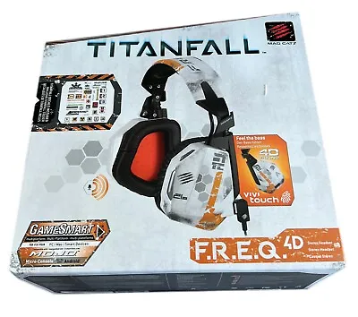 New Mad Catz Titanfall F.R.E.Q. 4D Stereo Headset For PC Mac And Smart Device • $50