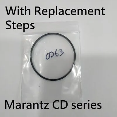 Marantz Cd-63 Cd63 CD63SE SE Square Rubber Belt For CD Player W Replacement Step • £4.73