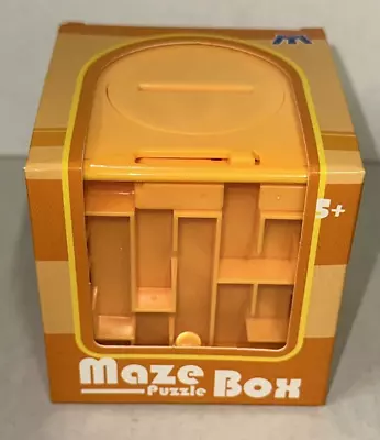 Maze Puzzle Box Twister CK Unique Money Small Christmas $$$ Gift Holder Fun Game • $9.09