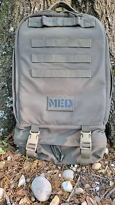 TSSI TACOPS M9 Assault Medical Backpack Ranger Green W/Upgrades | Lightly Used • $285