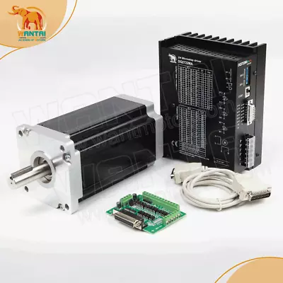 Wantai 1PC Nema42 CNC Motor4200oz-in =30n.m 110BYGH201-001+driver DQ2722 9.8A • $296