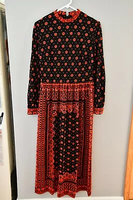 Mr Dino Maxi Dress Sz 12 (modern Day 10 M/l) • $80