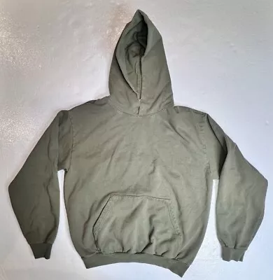 Los Angeles Apparel Hoodie 14oz Heavy Fleece Size XL Green Made In USA • $39.95