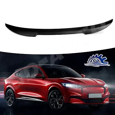 For 2021-2023 Mustang Mach-E Rear Trunk Spoiler Wing Accessories (Matte Black) • $56.99