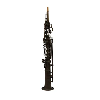 Eastern Music Vintage Antique Neck Fixed Straight Soprano Saxophone Sax Soprano • $450