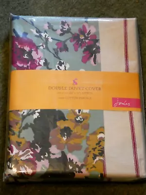 £59 • Buy Joules - Cambridge Floral - Mineral Green - 100% Cotton Duvet Cover - Double