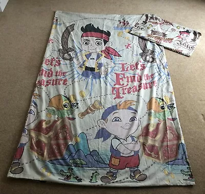 Jake And The Neverland Pirates Boys Reversible Cotbed Bedding Set • £7