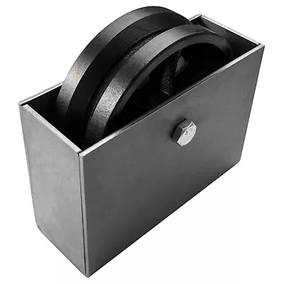 $28.80 • Buy Globalcaster 4&6  V Groove Wheel Cast Iron Gate Wheel With Capacity 800&1000LB