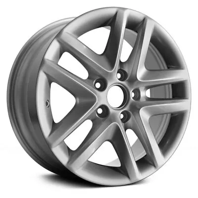 Wheel For 09-11 Volkswagen Tiguan 16x6.5 Alloy Double 5 Spoke Silver Offset 33mm • $276