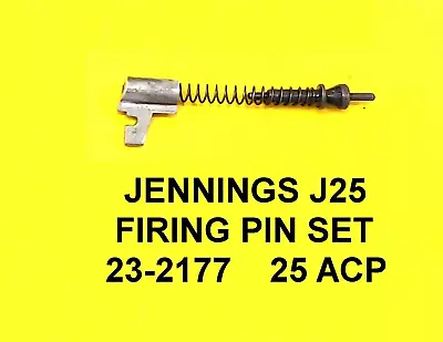 Bryco Jennings J25 Factory Silver Firing Pin Retainer Spring .25 Acp  23-2177 • $49