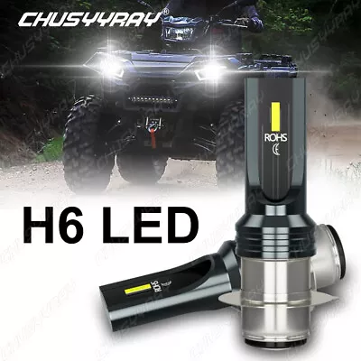 20000LM H6 Xenon HID White LED Headlight Bulb Light For Yamaha YFZ 450 2004-2013 • $13.99