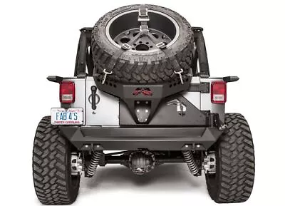 Fab Fours JK2070-1 Slant Back Tire Carrier/3-Pt Strap System Incl/Vehicle Spec • $1304.45