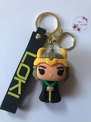 Lady Loki  Keyring Slight Flaw Reduced Less Than Half Price Read Listing • £2.50