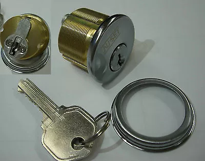 NuSet Mortise 1-inch Keyed Cylinder Kwikset Keyway All Keyed Alike • $29.99