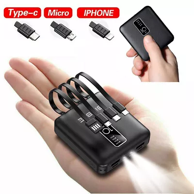 $23.99 • Buy Portable 900000mAh Power Bank Mini USB LED Battery Charger For Mobile Phone AU