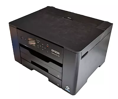 Epson WorkForce WF-7310DTW A4 & A3+ Colour Inkjet Printer USED With 80% Inks • £119.95