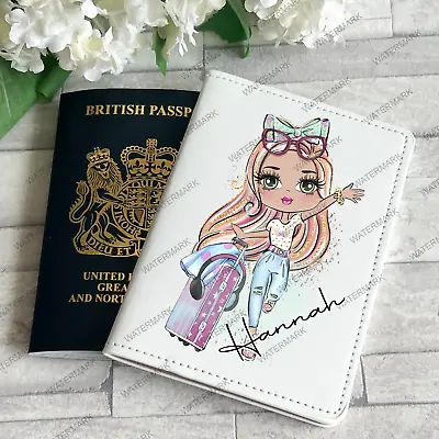 £10.99 • Buy Beach Girl Personalised Passport Holder/cover, Girls Holiday, Travel, Girl Gift
