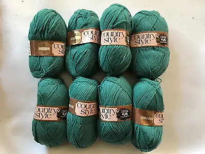 £14 • Buy Sirdar Country Style 400g 5 Ply Knitting Yarn Green