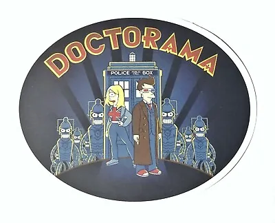 Futurama Decal Sticker Waterproof Removable Laptops Tablet Skateboard Dr Who • £5.70