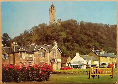 The Wallace Monument From Causewayhead Colour Postcard Unposted • £7.55