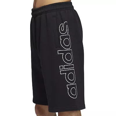 Adidas Originals Men's Outline French Terry Shorts - Black • $55