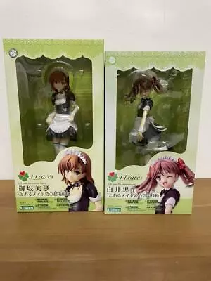 A Certain Scientific Railgun Shirai Kuroko & Mikoto Misaka Maid Ver Figure 2 Set • $230