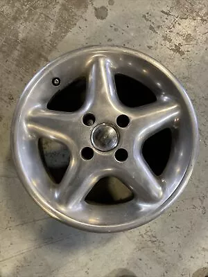 Mustang Prime 4 Lug 15 X 7 Foxbody Wheel Polished Aluminum (79-93) • $56