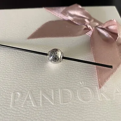 BNIB Pandora Silver & Cubic Zirconia ESSENCE Capricorn Charm • £25