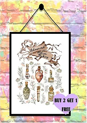 £2.75 • Buy BUY 2 GET 1 FREE Harry Potter ADVANCED POTIONS Print Poster Wall Art Gift