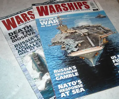 £4.49 • Buy Warships. International Fleet Review. X 2 Magazines.