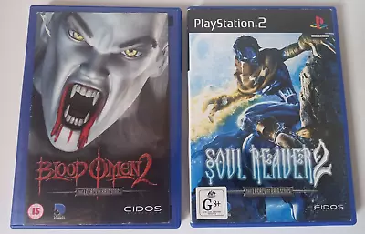 PS2 - Playstation 2 - Soul Reaver 2 & Blood Omwn 2 - Legacy Of Kain • $50