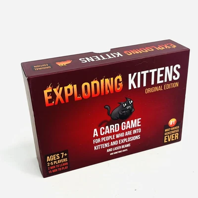 $24.95 • Buy Exploding Kittens Card Game Original Edition