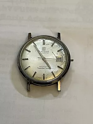 TISSOT SeaStar Seven -Visodate Automatic Watch -PARTS OR REPAIR ONLY • $89.99