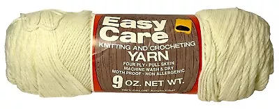 VTG Dupont Easy Care Knitting & Crocheting Yarn 4 Ply Orlon Acrylic Fiber 9oz. • $18.95