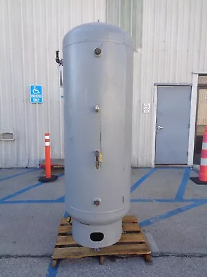 2003 Steel Fab 240 Gallon Vertical Air Receiver Tank Compressor 300 PSI Kaeser • $3000