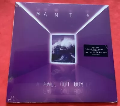 Fall Out Boy M A N I A Vinyl LP Mint Sealed. • £26.50