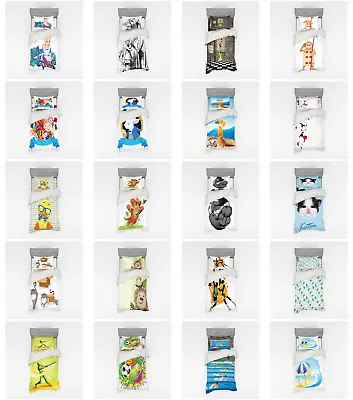 $85.99 • Buy Ambesonne Cartoon Art Bedding Set Duvet Cover Sham Fitted Sheet In 3 Sizes