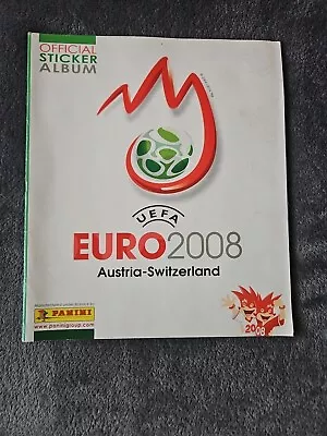 Panini Euro 2008 Football Sticker Album Book 100% Complete Full Set Austria • £99.99