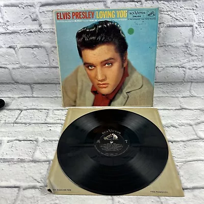 Elvis Presley RCA LPM-1515 Loving You LP R 3S/3S Original 1957. • $37.99