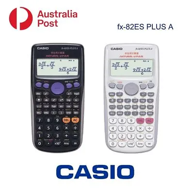 New Casio FX-82ES Plus Scientific Calculator For School / University 10+2Digi AU • $21.99