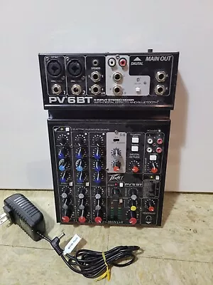 Peavey PV6BT Pro Audio Mixer • $180