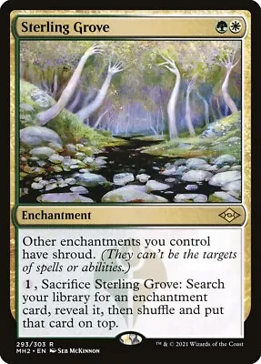 MTG Sterling Grove NM Modern Horizons 2 MH2 Magic Gathering Card EDH Shroud • $3.95