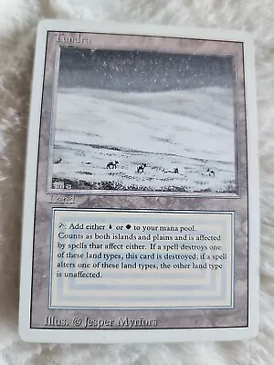 Magic: The Gathering - Tundra - Revised • $275