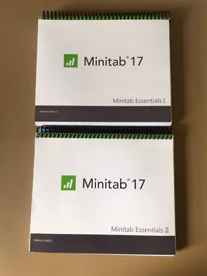 Minitab 17 Essentials I And II Manuals Resource 2014 • $99.99